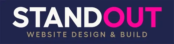 Standout website design and build package logo