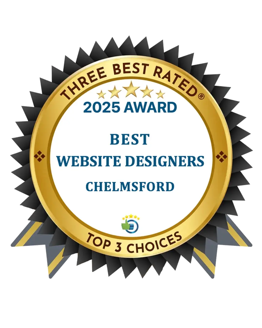 Three Best Rated 2025 Award - Best Website Designers Chelmsford - Bit2Flash - Top 3 Choices